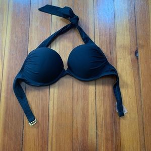 VS black halter bikini top